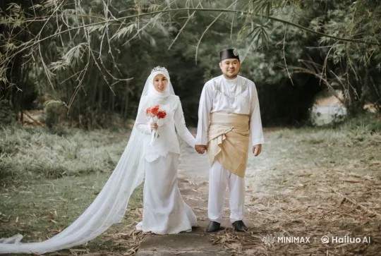 Martial Arts Wedding Video: Bride and Groom's Elegant Fight – AI Generated Video | Hailuo AI
