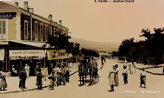 Bustling Life on Avenue Charlé in Sidi Bel Abbès – AI Generated Video | Hailuo AI