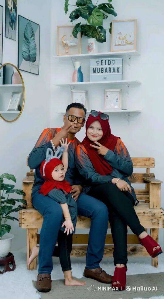 Family Demonstrates Martial Arts Prowess in Festive Living Room – AI Generated Video | Hailuo AI