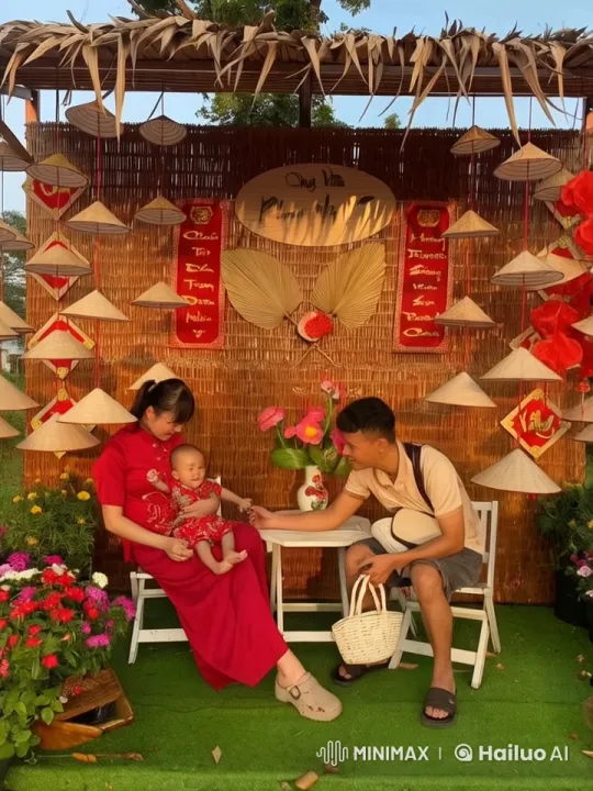 Vietnamese Family Celebrates with Martial Arts in Festive Setting – AI Generated Video | Hailuo AI
