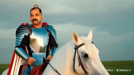 Warrior on Horseback: Epic Journey of Valor – AI Generated Video | Hailuo AI