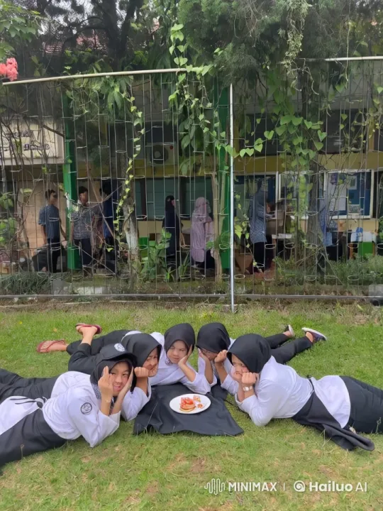 Students Practice Martial Arts in Schoolyard – AI Generated Video | Hailuo AI