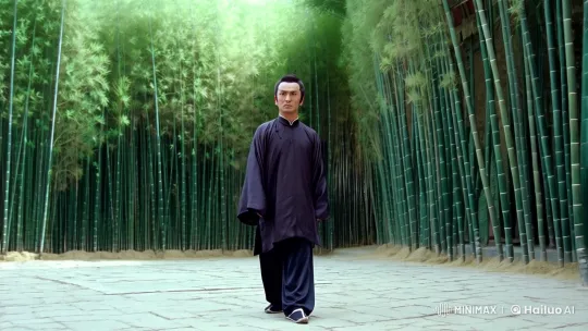 Kungfu Master in Serene Bamboo Courtyard – AI Generated Video | Hailuo AI