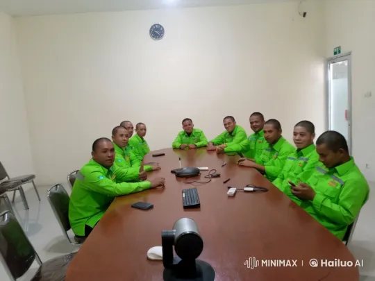 Live2D Animated Meeting Room Discussion with Kungfu Twist – AI Generated Video | Hailuo AI