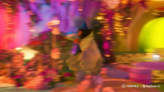 Dynamic Tracking Shot in Lush, High-Aesthetic Setting – AI Generated Video | Hailuo AI