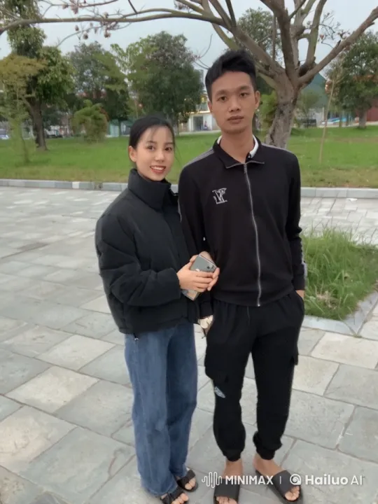 Young Couple Practicing Kung Fu in Serene Park Setting – AI Generated Video | Hailuo AI