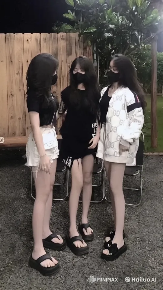 Three Girls Engage in a Coordinated Martial Arts Fight – AI Generated Video | Hailuo AI