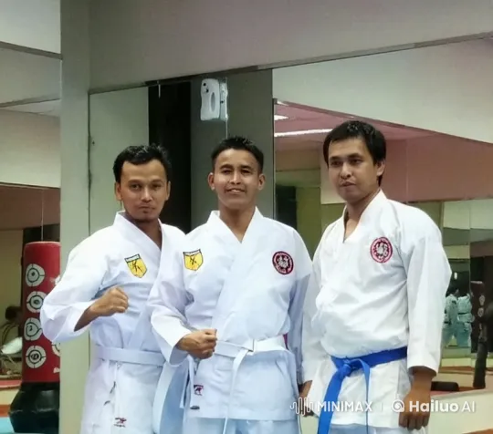 Martial Artists Displaying Kungfu Skills in Dojo – AI Generated Video | Hailuo AI