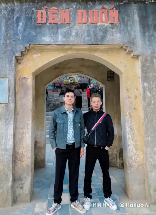 Young Men Demonstrate Martial Arts Skills in Ancient Setting – AI Generated Video | Hailuo AI