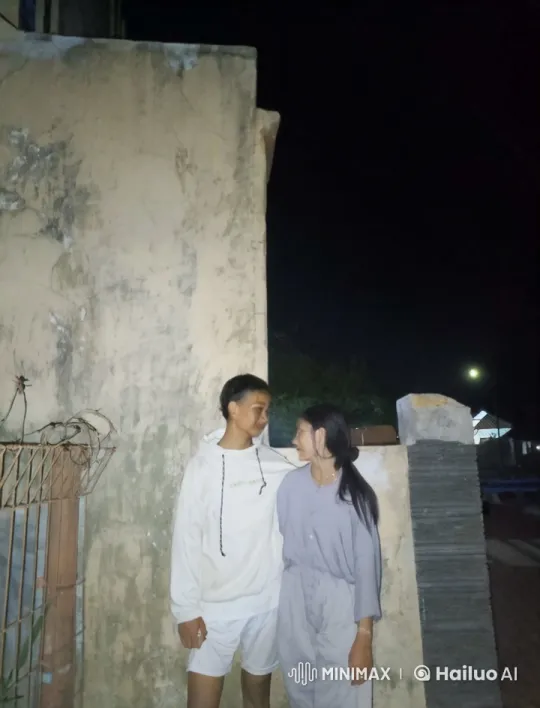 Nighttime Kungfu Battle at Old Wall – AI Generated Video | Hailuo AI