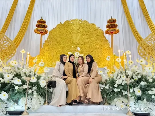 Elegant Women Perform Kung Fu in Opulent Setting – AI Generated Video | Hailuo AI