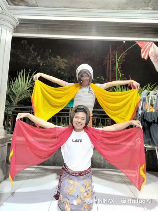Traditional Kung Fu Performance with Colorful Cloths – AI Generated Video | Hailuo AI