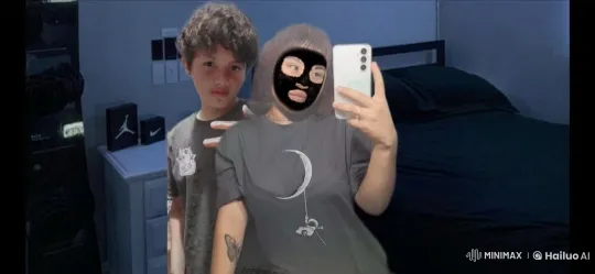 Couple Captures Intimate Selfie in Cozy Bedroom – AI Generated Video | Hailuo AI