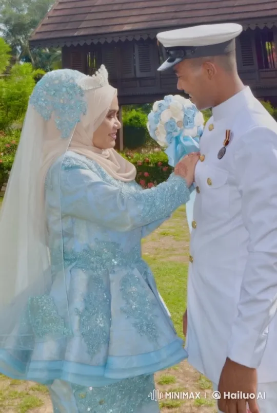 Wedding Attire Martial Arts Battle in Garden Setting – AI Generated Video | Hailuo AI