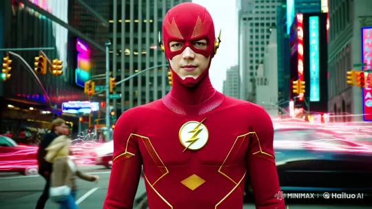 The Flash in Cinematic 4K: Time-Lapse Chaos Meets Steady Resolve – AI Generated Video | Hailuo AI