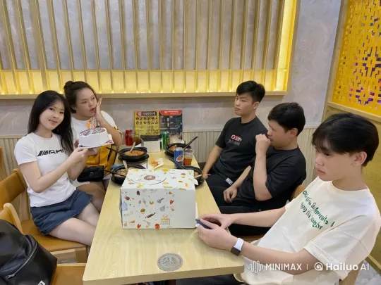 Friends' Kung Fu Showdown at Birthday Celebration – AI Generated Video | Hailuo AI