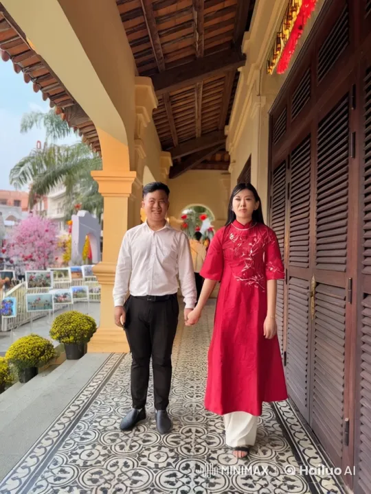 Couple Engages in Graceful Kungfu Fight on Veranda – AI Generated Video | Hailuo AI