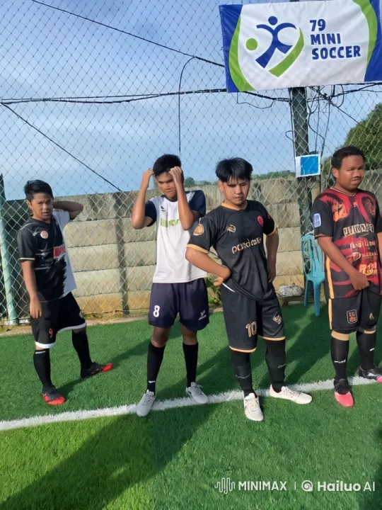 Soccer Players Showcase Martial Arts Skills on Mini Field – AI Generated Video | Hailuo AI