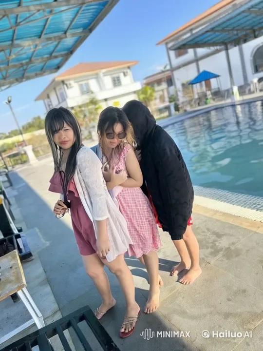 Summer Poolside: Playful Kung-Fu Girls – AI Generated Video | Hailuo AI