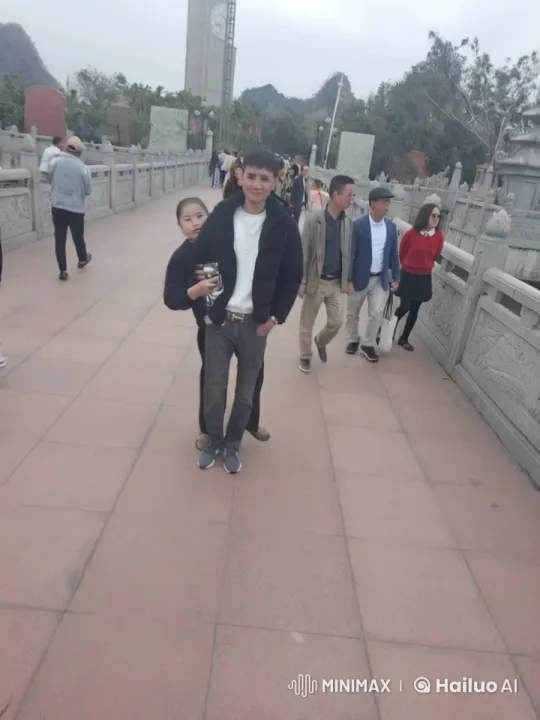 Culturally Rich Walk on a Cloudy Day – AI Generated Video | Hailuo AI