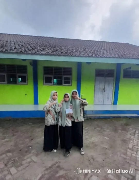 Traditional Attired Girls Demonstrate Martial Arts in Front of School – AI Generated Video | Hailuo AI