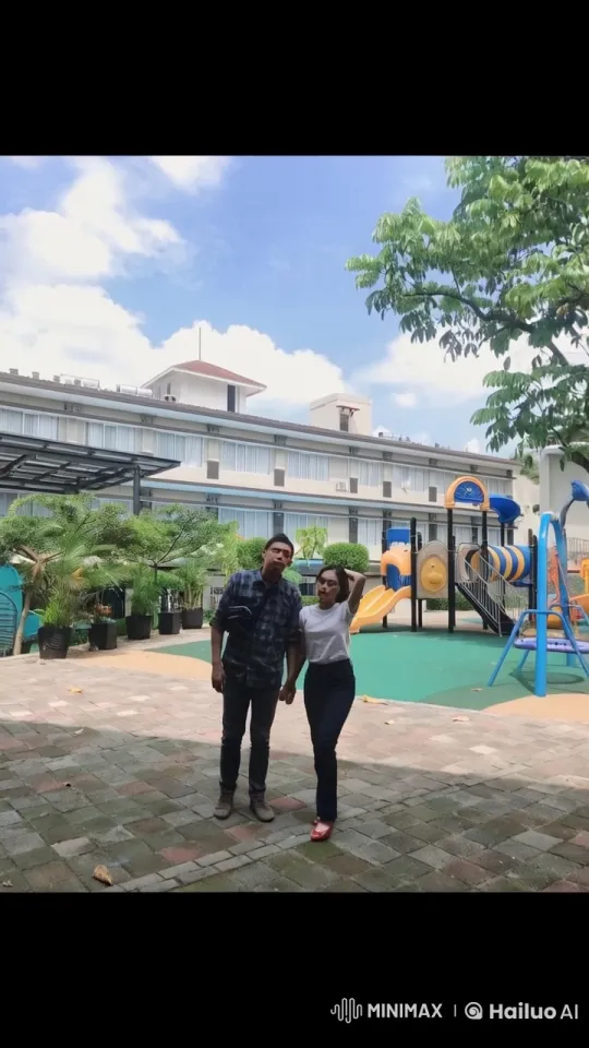 Outdoor Playground Kung Fu Sparring Session – AI Generated Video | Hailuo AI
