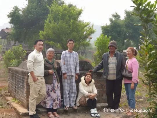 Kung Fu Display by Group in Lush Outdoor Setting – AI Generated Video | Hailuo AI
