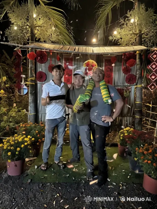 Vibrant Kungfu Fight in Festive Setting – AI Generated Video | Hailuo AI