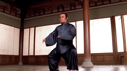 Masterful Kungfu Performance Captured by Dynamic Cinematography – AI Generated Video | Hailuo AI
