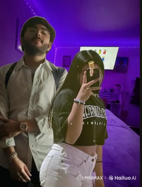 Intimate Moment Between Young Couple in Cozy Room – AI Generated Video | Hailuo AI