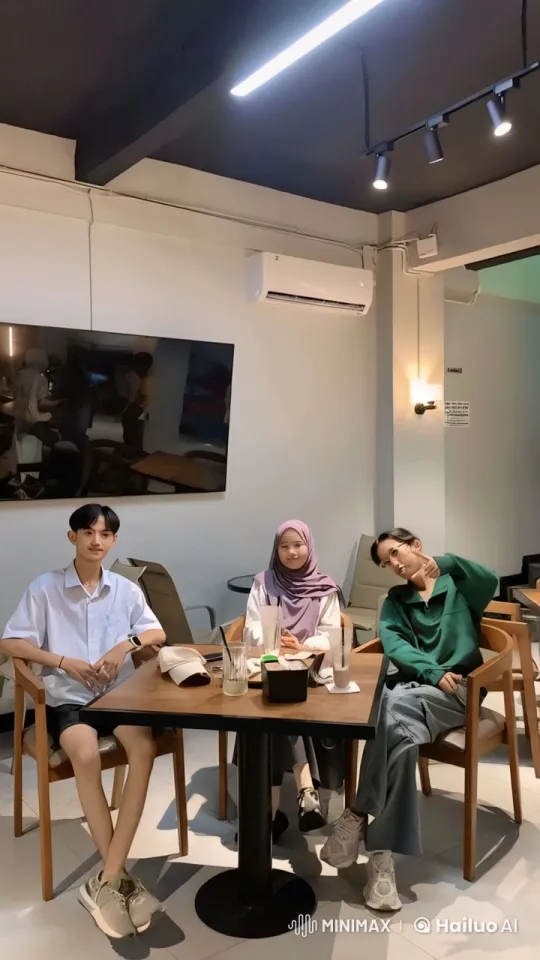 Café Kungfu: Friends Demonstrate Martial Arts Skills – AI Generated Video | Hailuo AI