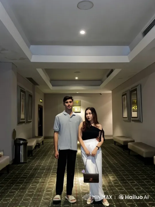 Live2D Animated Kungfu Battle in Hallway – AI Generated Video | Hailuo AI