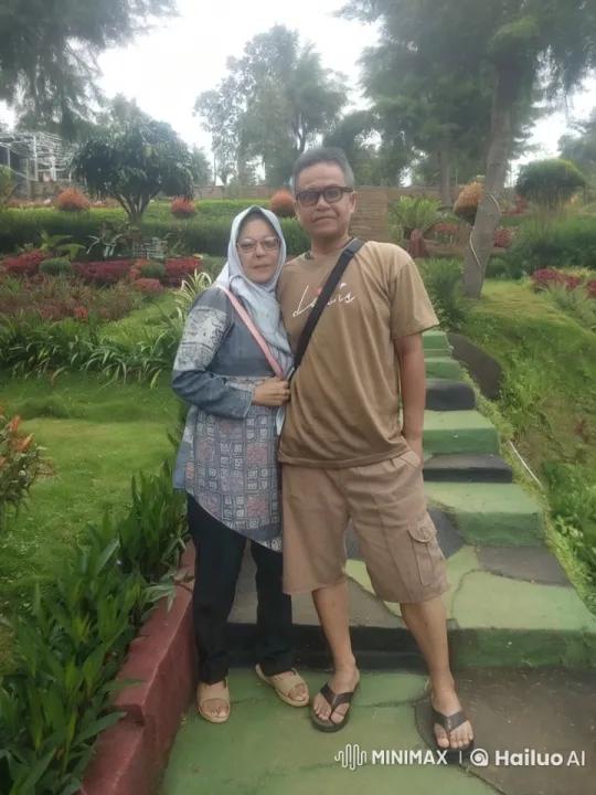 Couple's Playful Kung Fu in Serene Garden Setting – AI Generated Video | Hailuo AI