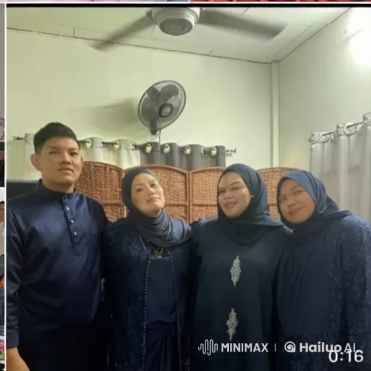 Family Performs Energetic Kungfu in Traditional Outfits – AI Generated Video | Hailuo AI