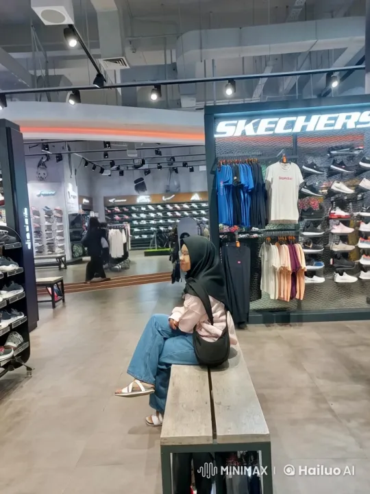Martial Artist Performs Kung Fu in Skechers Store – AI Generated Video | Hailuo AI