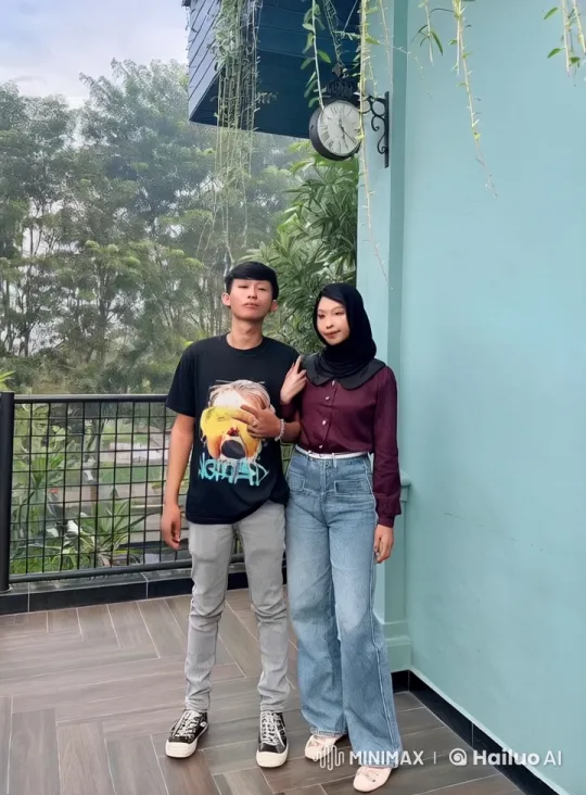 Balcony Kung Fu Display: Man & Woman Perform Synchronized Moves – AI Generated Video | Hailuo AI