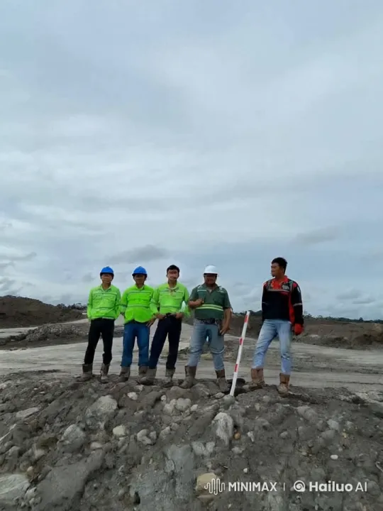 Construction Workers Perform Kungfu on Rocky Site – AI Generated Video | Hailuo AI