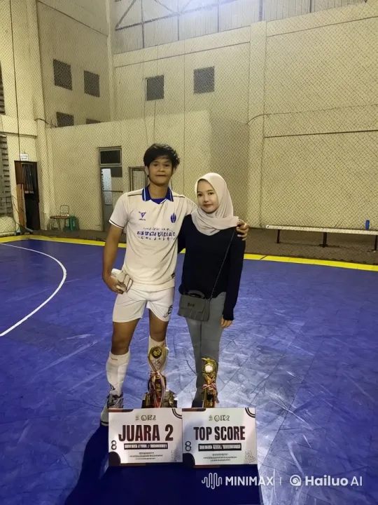 Futsal Court Celebration with Kungfu Moves and Awards – AI Generated Video | Hailuo AI