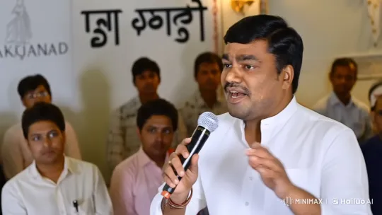 Eloquent Speaker Discusses Vivekananda and Telugu – AI Generated Video | Hailuo AI