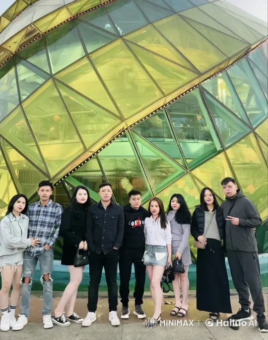 Young Martial Artists Display Skills in Front of Modern Building – AI Generated Video | Hailuo AI