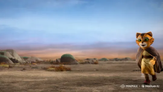 Anthropomorphic Cats Discuss History in Open World Setting – AI Generated Video | Hailuo AI