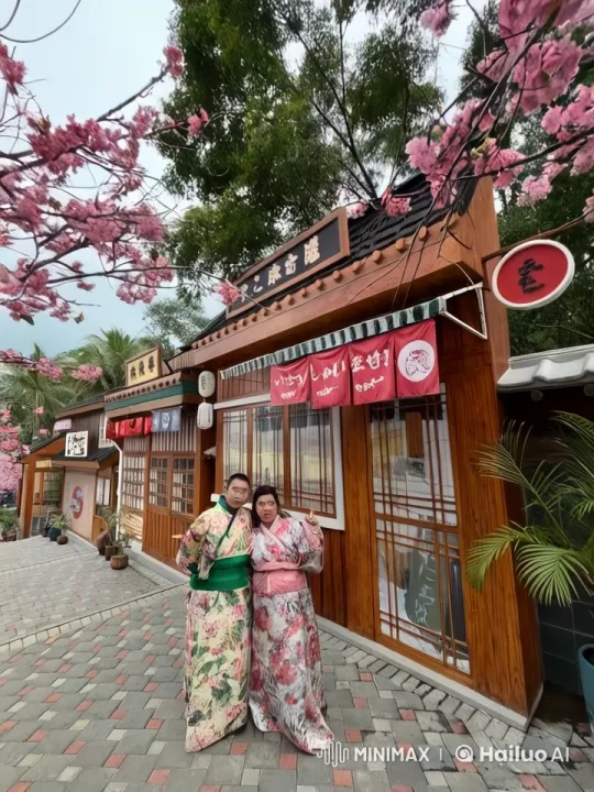 Japanese Martial Arts Performance Amid Cherry Blossoms – AI Generated Video | Hailuo AI