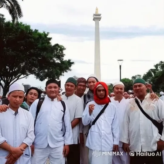 Traditional Martial Arts Performance at Monas Monument – AI Generated Video | Hailuo AI