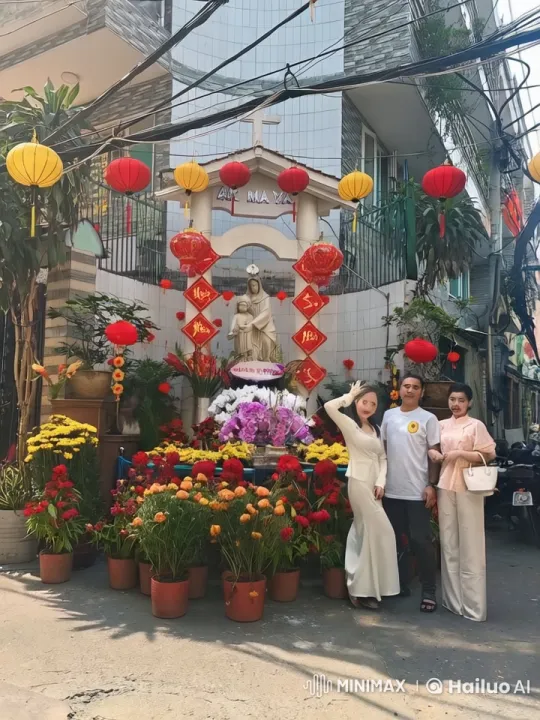 Kungfu Performance in Festive Altar Setting – AI Generated Video | Hailuo AI