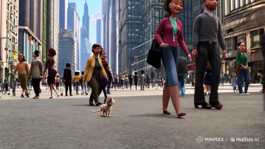 Isolated Kitten in Urban Wilderness – AI Generated Video | Hailuo AI