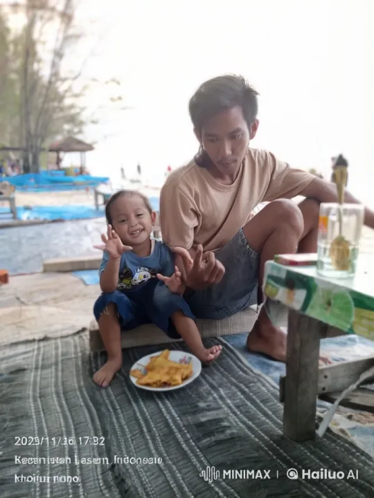 Kung Fu Masters Training by the Sea in Lasem – AI Generated Video | Hailuo AI