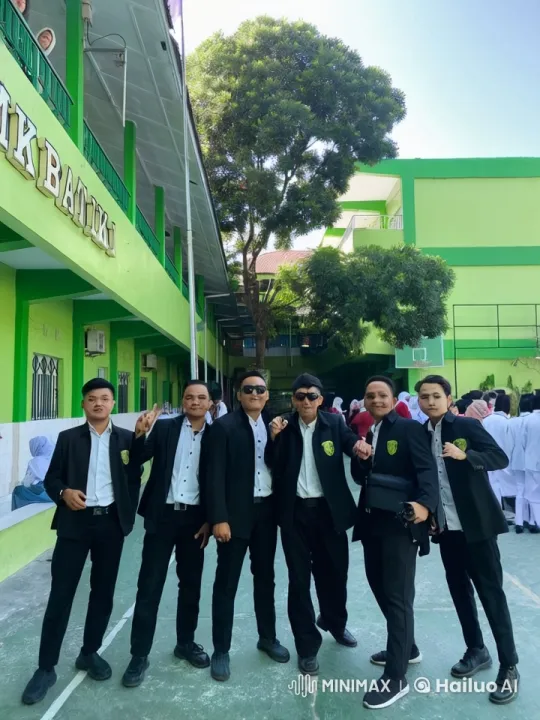 Young Men Showcase Martial Arts Skills in Schoolyard – AI Generated Video | Hailuo AI