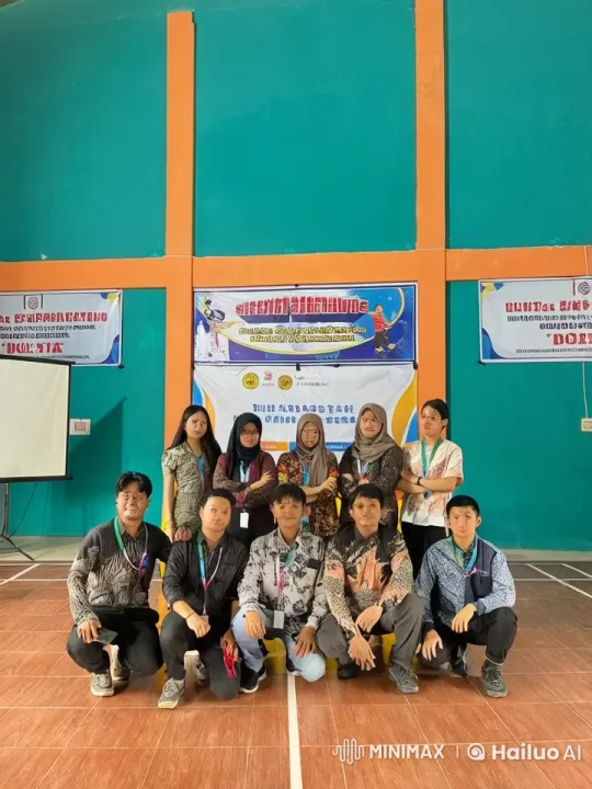 Indonesian Group Performs Synchronized Kung Fu in Gymnasium – AI Generated Video | Hailuo AI