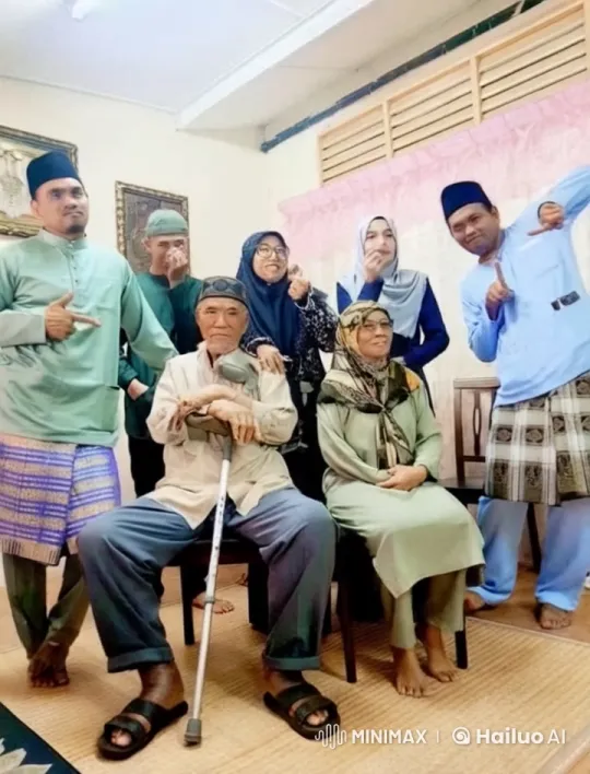 Family Demonstrates Traditional Kung Fu in Energetic Display – AI Generated Video | Hailuo AI