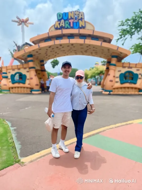Couple Performs Synchronized Kungfu in Cartoon World – AI Generated Video | Hailuo AI